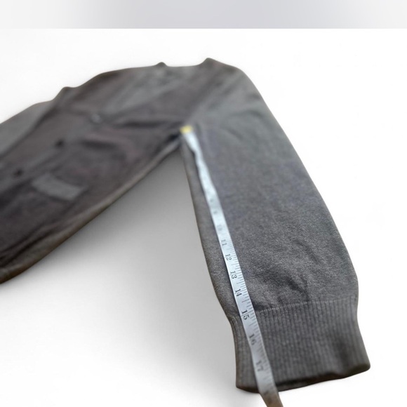 Wool/Cotton Grey |Banana Republicl V-neck Button Down Cardigan Men's Small - Picture 7 of 8